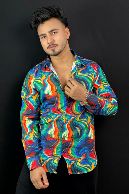 Marvel Printed Shirt-BM