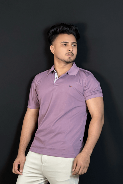 ওনিয়ন কালার পোলো টি-শার্ট-TM