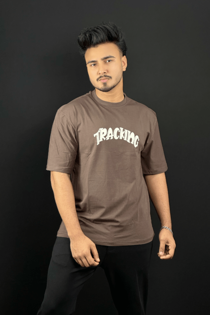 Dark Choclate Colour T-Shirt |Tracking