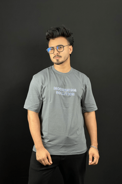Gray Colour T-Shirt |Code