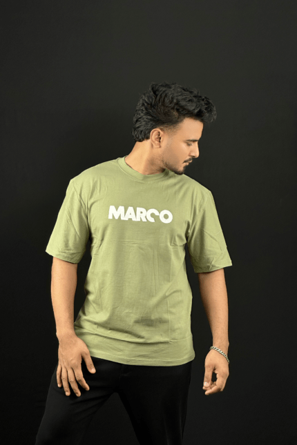Olive Colour T-Shirt |Marco