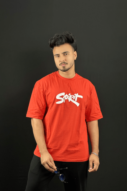 Red Colour T-Shirt |Spirit