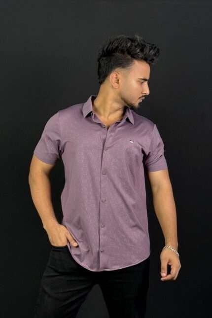 Onion Colour Half Slevee Shirt |Dotch